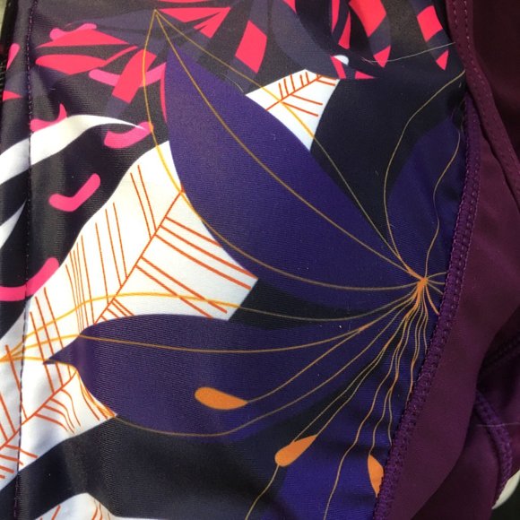 LVZIJUN One Piece High Neck UPF 50 Surfing Swimsuit  🏄  NEW! - Picture 14 of 16